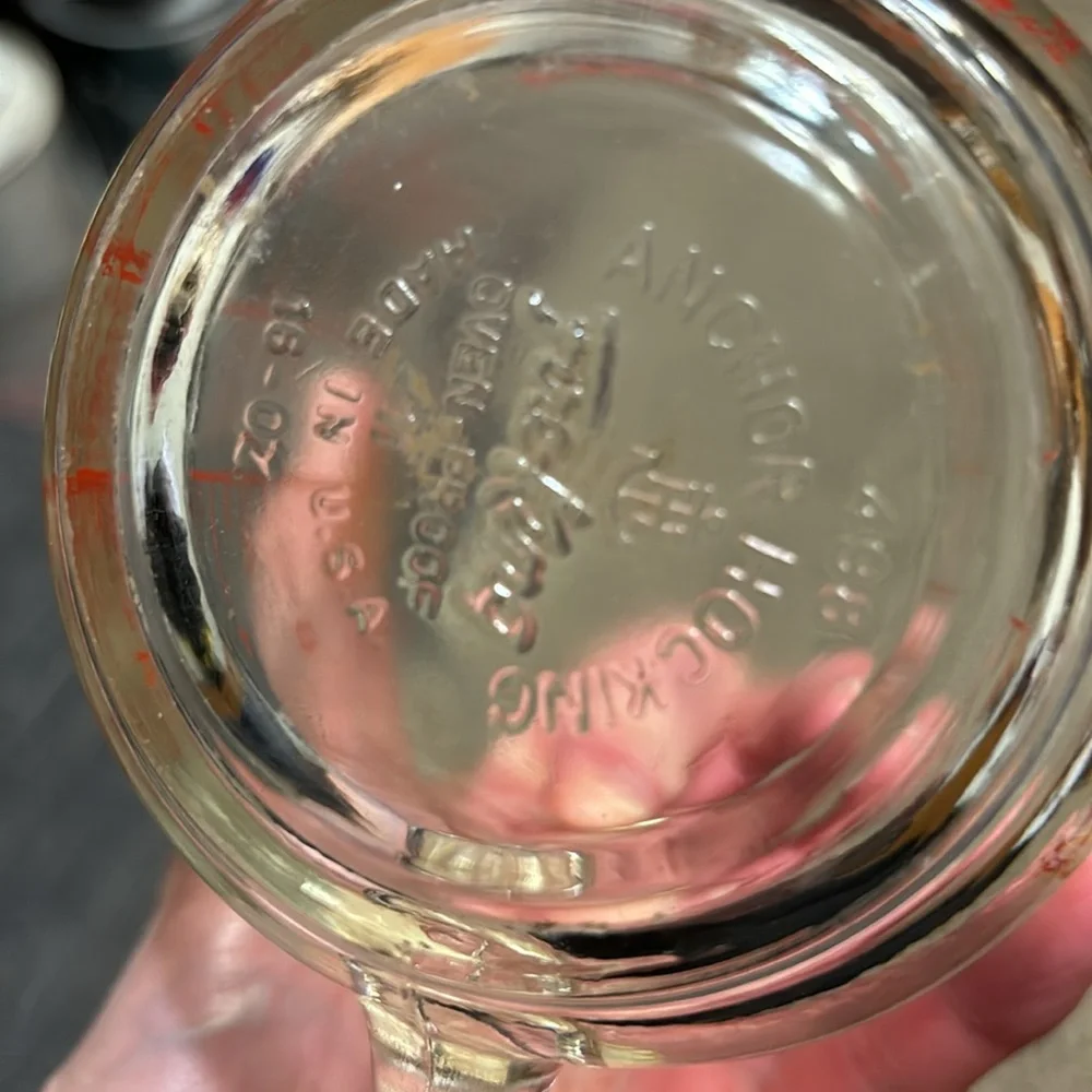 Fire King 2 Cup Measuring Cup
